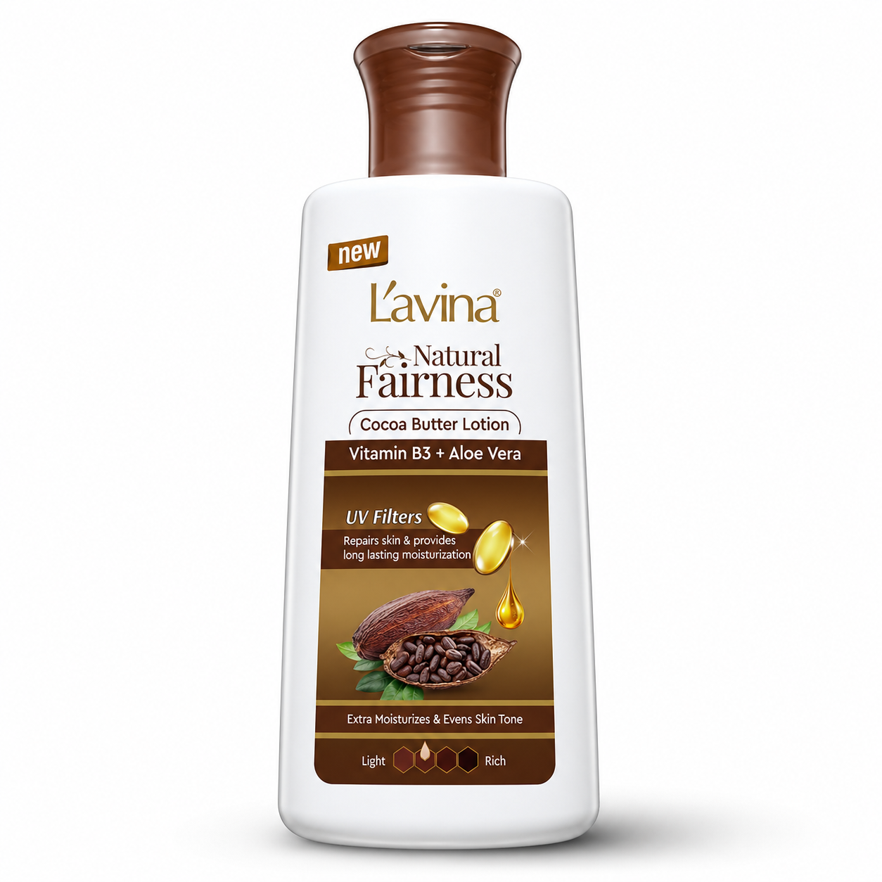 Lávina Natural Fairness Cocoa Butter Lotion