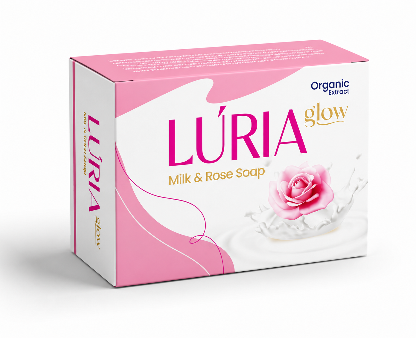 Luria Milk & Rose Soap 90g