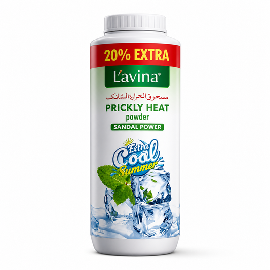 Lávina Prickly Heat Powder Sandal Power 120g + 20% Extra